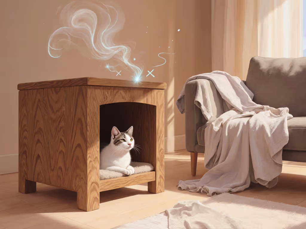 secure_cat_hideaway_with_visible_owners_t-shirt