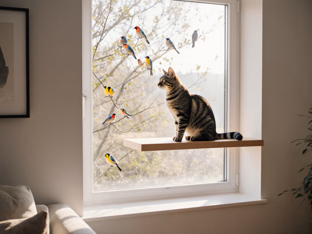 cat_observing_birds_from_secure_window_perch