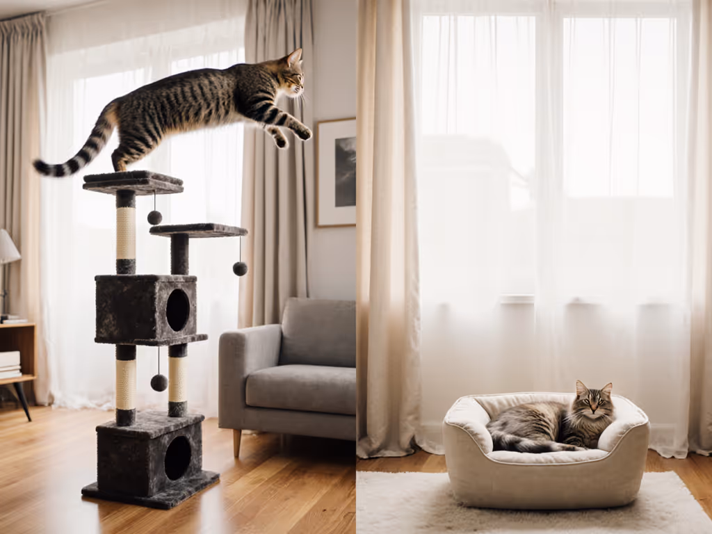Active vs. Calm: Unique Cat Furniture Tailored to Feline Energy
