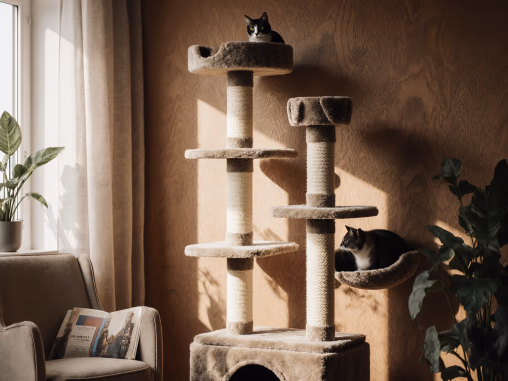 Drop-Proof Furniture for Blind Cats
