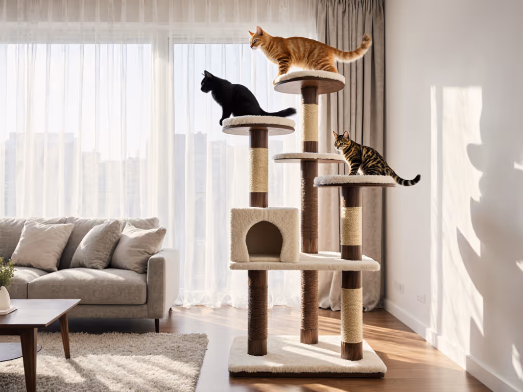 Luxury Cat Furniture That Won't Tip: Multi-Cat Tested
