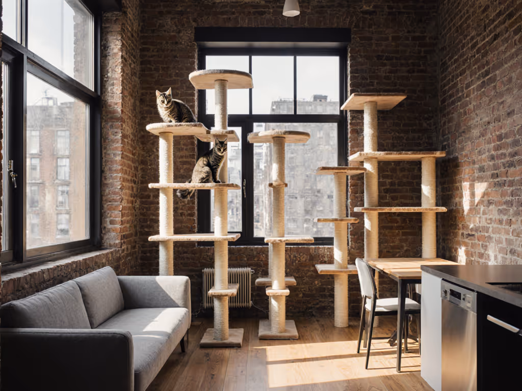 Small Space Cat Furniture: Vertical Studio Solutions That Work