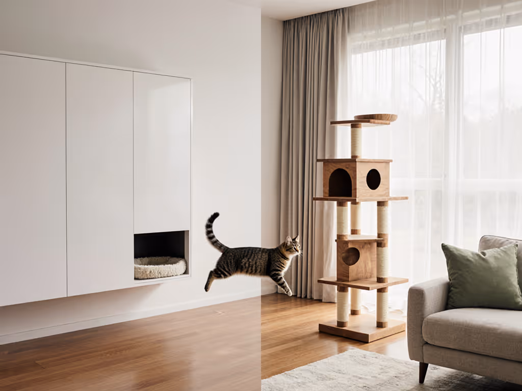 Hidden vs Visible Cat Furniture: Stability & Style Tests