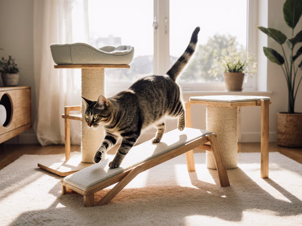 OrthoCat Review: Adaptive Furniture Solutions for Disabled Cats