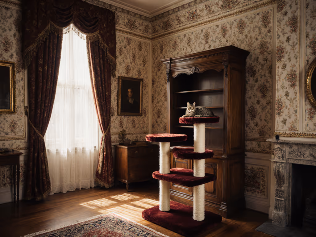 Preservation-Safe Unique Cat Furniture for Historic Homes