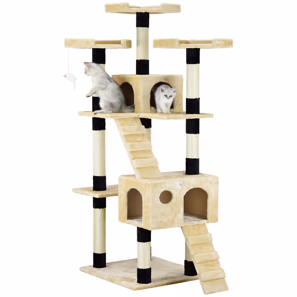 Go Pet Club 72" Cat Tree Tower