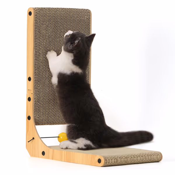 FUKUMARU L Shape Cat Scratcher