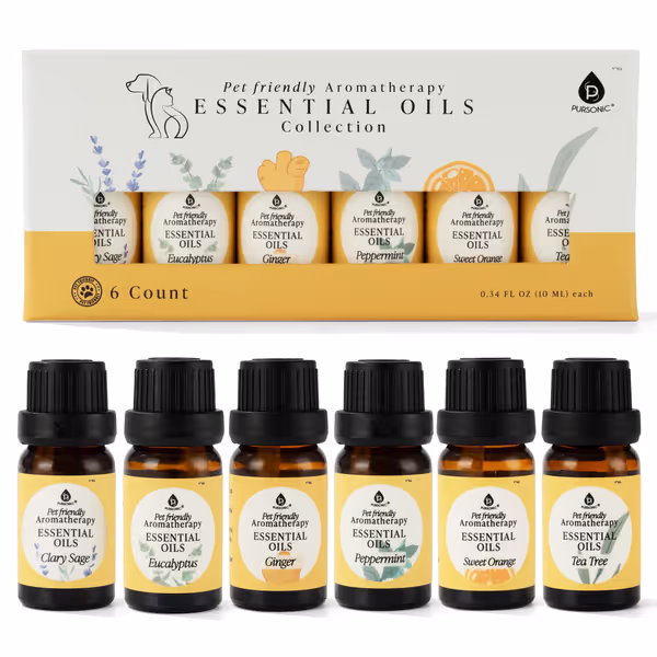 Pursonic Pet-Friendly Aromatherapy Oil Blends